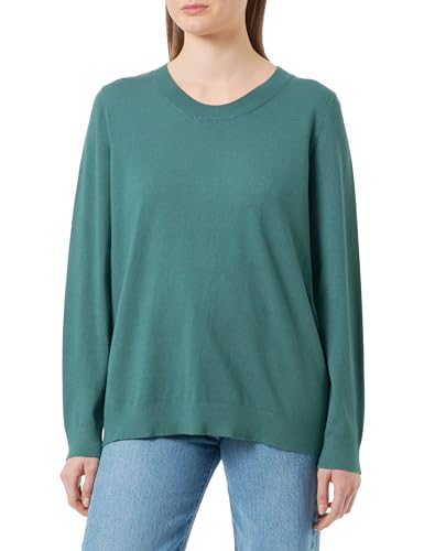 s.Oliver Sales GmbH & Co. KG/s.Oliver Damski sweter z długim rękawem, Niebieski zielony, 44