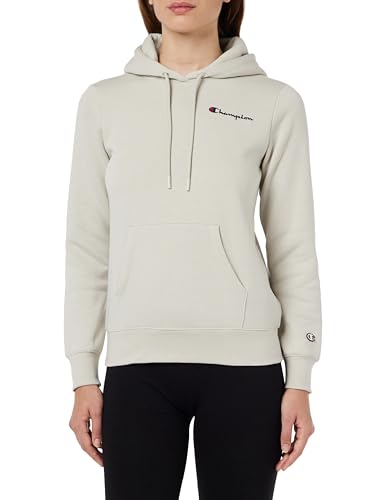 Champion Legacy American Classics W-Script Logo Light Powerblend Fleece Damska bluza z kapturem, Srebrny Szary, XL