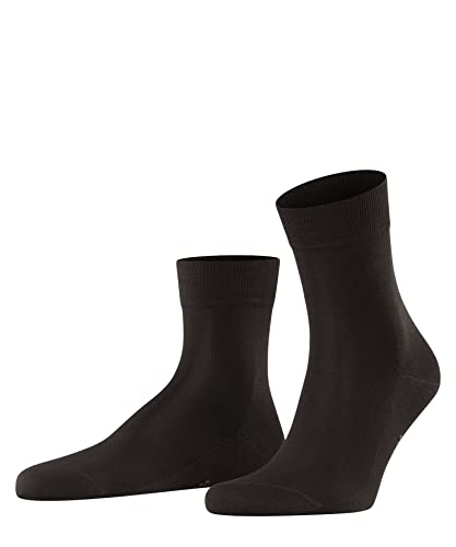FALKE Mężczyźni Krótkie skarpety Tiago M SSO Organiczna Bawełna jednokolorowe 1 Para, Brązowy (Brown 5930), 45-46