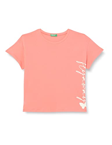 United Colors of Benetton Koszulka dziewczęca z krótkim rękawem, Arancione 1r0, S