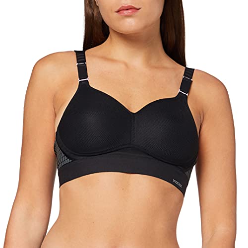 Triumph Triaction Hybrid Lite sportowy biustonosz z wycięciem typu racerback, czarny, 85C
