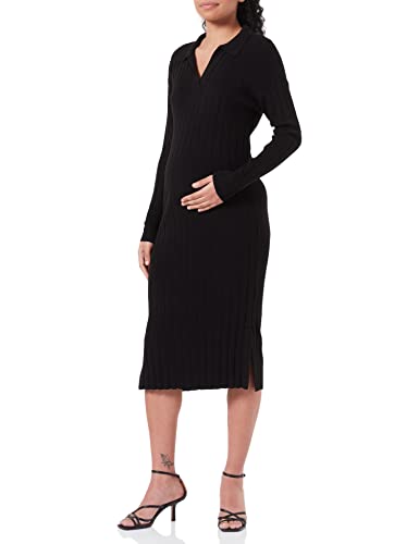 Supermom Damska sukienka Avery Long Sleeve, Black - P090, 34