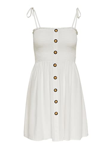 ONLY Damska sukienka ONLANNIKA S/L Smock Dress WVN NOOS, Cloud Dancer, 42, Cloud Dancer, 42