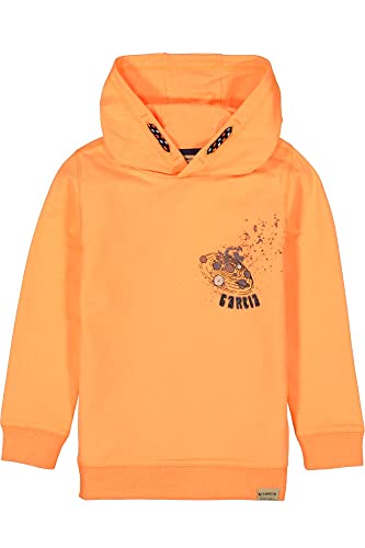 Garcia Kids Chłopięca bluza dresowa neonowa czerwień, 128/134, Neon Carrot, 128