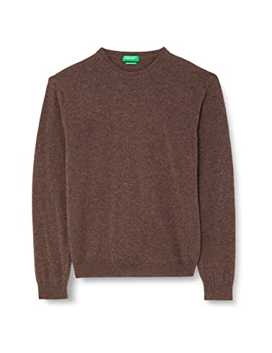 United Colors of Benetton Koszulka męska G/C M/L 1002u1g34 sweter, brązowy 511, XXL