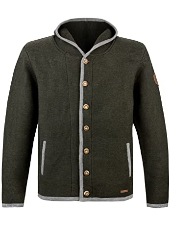 Stockerpoint Kurtka męska Alex z dzianiny, Forest, standardowa, Forest, jeden rozmiar