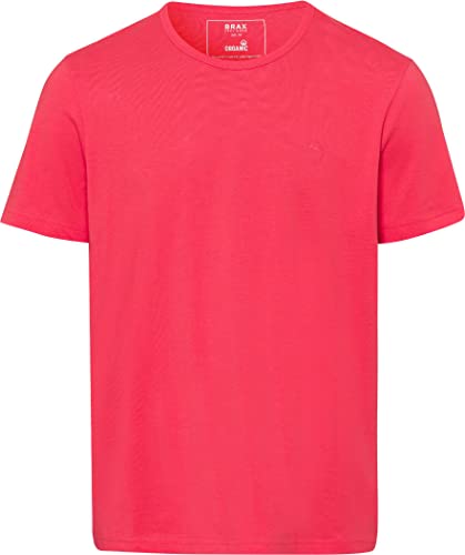 BRAX Męski t-shirt w stylu Tony Blue Planet z bawełny, Watermelon, XS