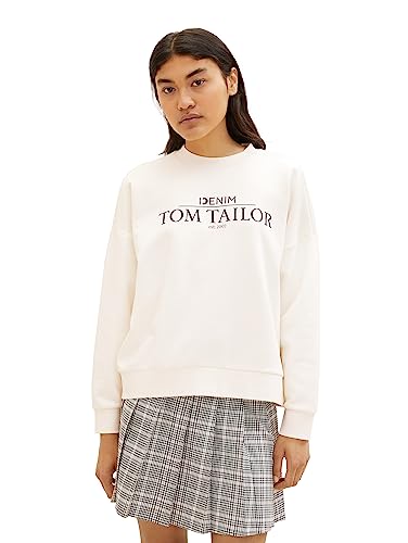 TOM TAILOR Denim Bluza damska, 10348 - Gardenia White, XL