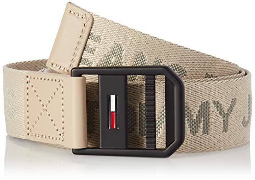 Tommy Jeans Pasek męski, Savannah Sand, 80
