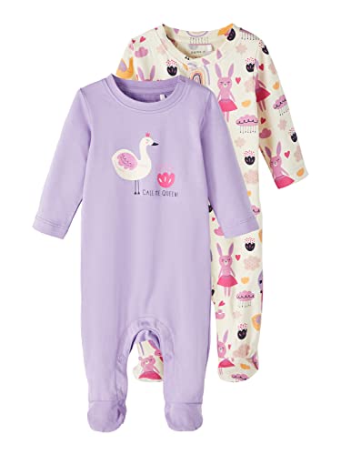 NAME IT Legginsy Dziewczyny Niemowlęta, Buttercream, 68
