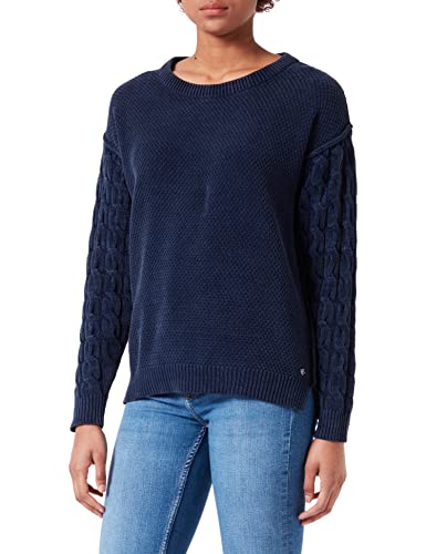 Replay Damski sweter DK2413, 782 Stone Blue, XL, 782 Stone Blue, XL