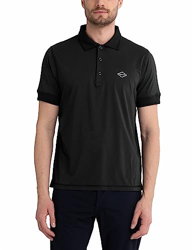 Replay Męska koszulka polo z krótkim rękawem z super stretchem, Black 098, M