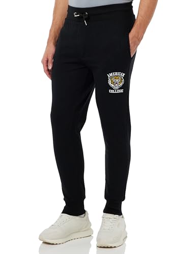 AMERICAN COLLEGE USA Spodnie dresowe męskie, czarny, XL