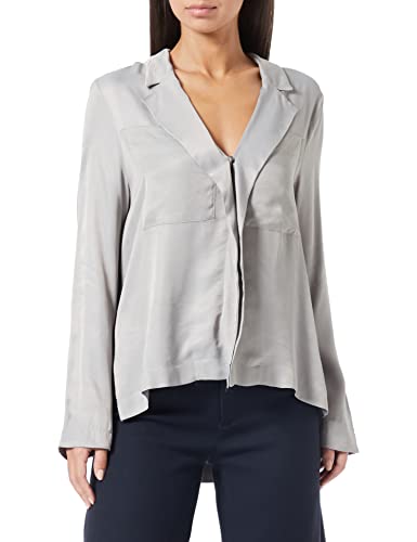Sisley Koszulka damska 55VWLQ01X Smoke Grey 34G, S