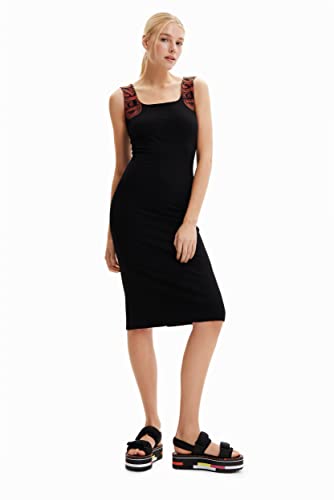Desigual Sukienka damska, czarny, S