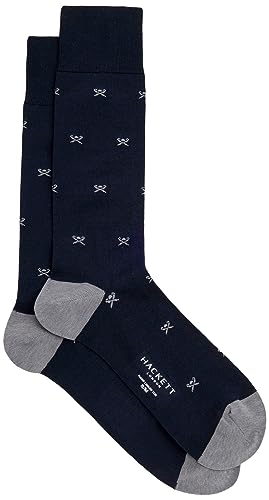 Hackett London Skarpety męskie Icon, Niebieski (granatowy), Small