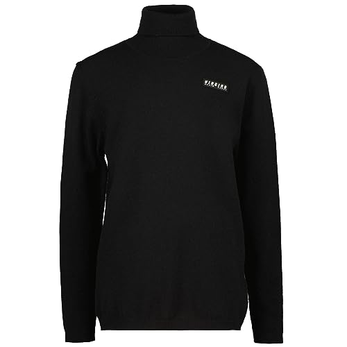 Vingino Bluza chłopięca Basic-Knit, Deep Black, 14 lat