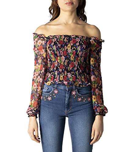 Desigual T-shirt damski Ts_Ailea, czarny, M