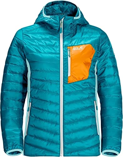 Jack Wolfskin Kurtka damska Routeburn W, ciemny cyan, M
