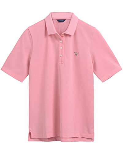 GANT Oryginalna damska koszulka polo LSS Pique, Geranium Pink, L