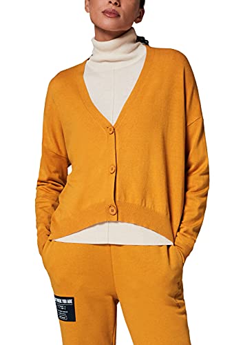 Comma CI Damska kurtka kardigan sweter, 1807 Curry, 40