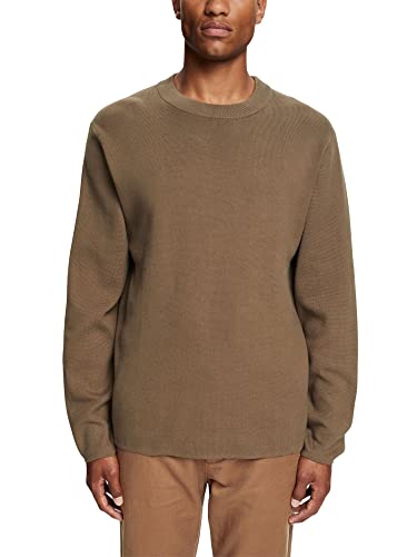 ESPRIT Kolekcja Sweter Męski, 350/Khaki., S