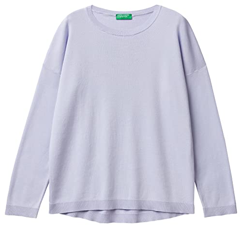 United Colors of Benetton Sweter damski, Jasnofioletowy 2 K1, M