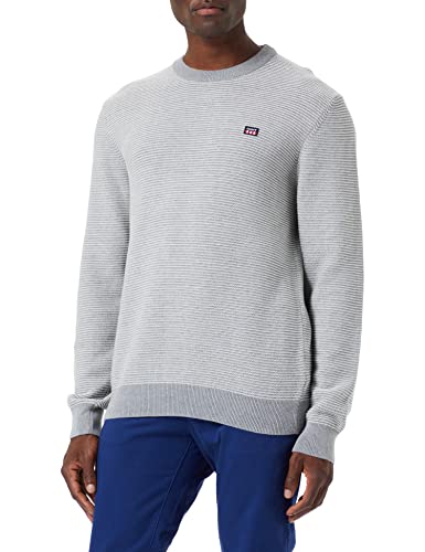 GANT Sweter męski, Szary Melanż, XXL