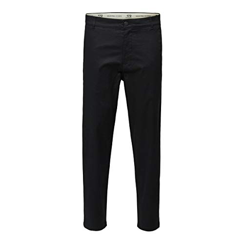 SELECTED HOMME spodnie męskie, czarny, 28W / 32L