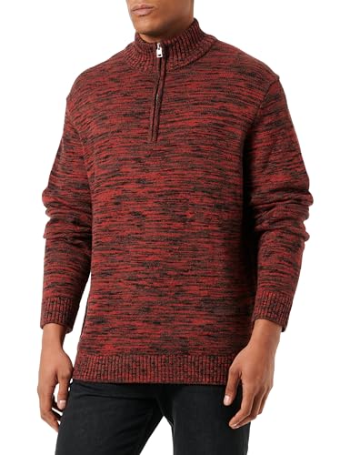 s.Oliver Sales GmbH & Co. KG/s.Oliver Męska kurtka z dzianiny ze stójką i kołnierzem, czarny, S