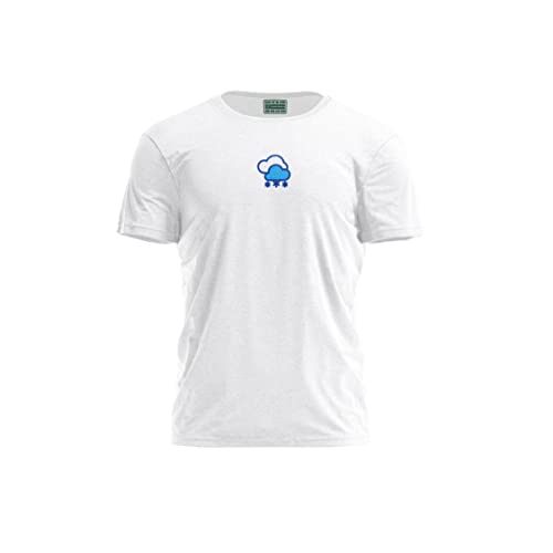 Bona Basics T-shirt męski, biały, L