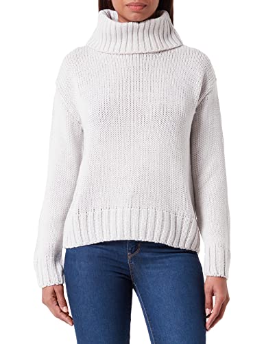 Blue Seven Damski sweter z golfem pulower, HL GRAU, 42