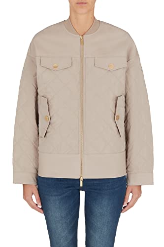 Armani Exchange Kurtka damska, cztery kieszenie z przodu, wytłaczane logo boczne, pikowana, noise, ekstra mała