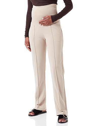 Noppies Damskie spodnie Eili Straight Fit OTB, White Pepper - P427, XXL