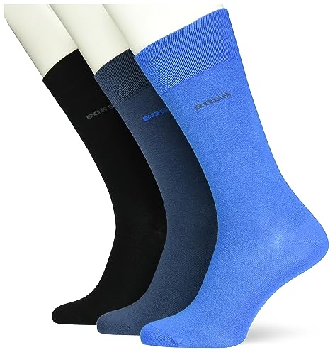 BOSS Męskie skarpety 3P RS Uni Colors CC Regular Socks, Open Miscellaneous, 40-46, Open Miscellaneous, 46 EU
