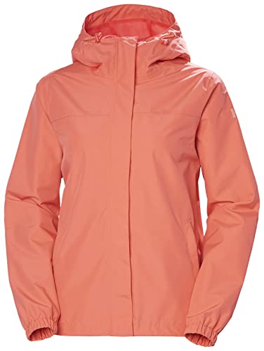 Helly Hansen Damska kurtka przeciwdeszczowa W Juell, Peach Echo, L, Peach Echo, L