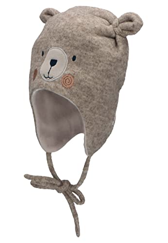 Sterntaler Czapka na twarz chłopca, jasnoszara, 49