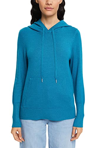 ESPRIT Damski sweter 092EE1I322, 459/TEAL Blue 5, XS