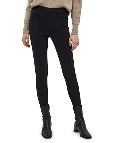 DESIRES Legginsy damskie Kenzie z paskami, czarny, XS