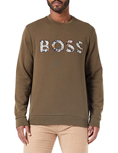 BOSS Męska koszula Weboss, ciemnozielona, XXL (DE)
