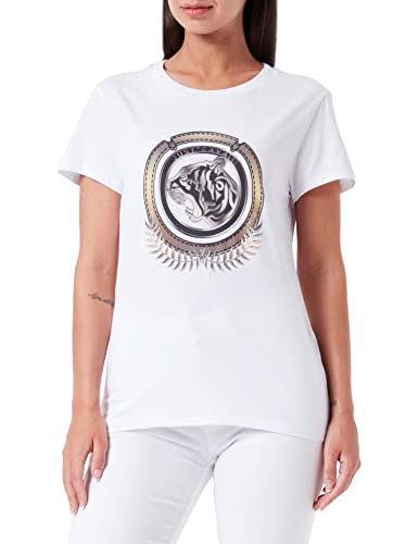 Just Cavalli Koszulka damska, 100 optyczna biel, M