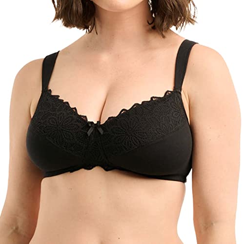 Sans Complexe Biustonosz Interlock bez fiszbin, Czarny, 85E