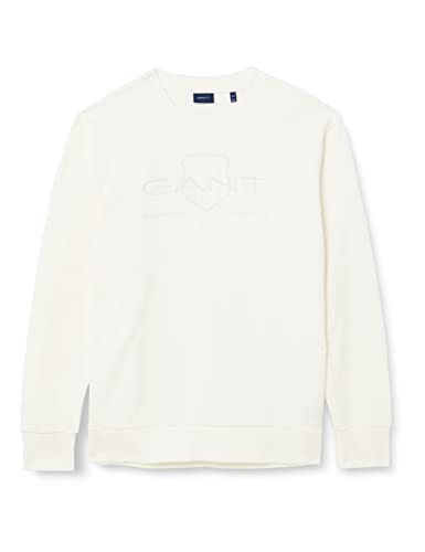 GANT Sweter męski, Eggshell, 3XL
