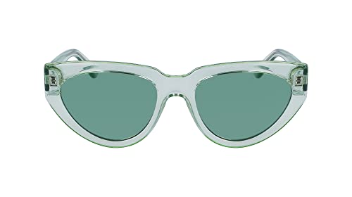 KARL LAGERFELD Okulary przeciwsłoneczne damskie, zielony, rozmiar uniwersalny