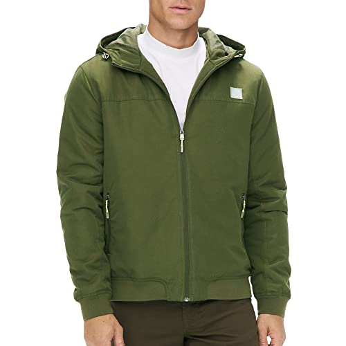 ONLY & SONS Męska kurtka z kapturem, olive night, L