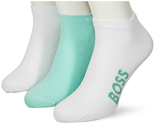 BOSS Męskie skarpety do sneakersów (3 sztuki), Light/Pastel Green338, 39-42 EU