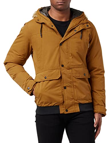 JACK & JONES Męska kurtka Jjwinner Bomber, guma, XL