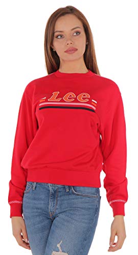 Lee Damska bluza z logo SWS, Off White, XL, Off White, XL
