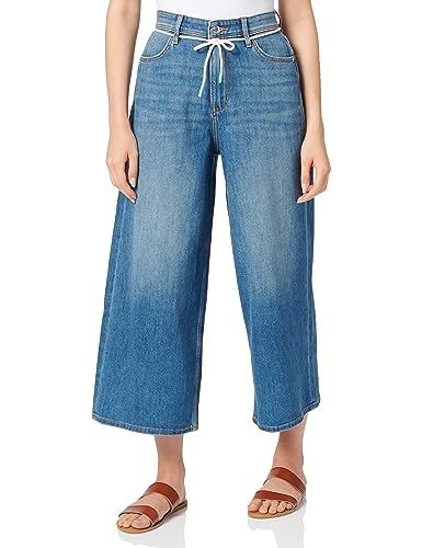 s.Oliver damskie spodnie jeansowe Culotte Suri Blue 46, niebieski, 46