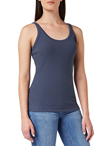 G-STAR RAW Koszulka damska Slim Rib Tank Top, Niebieski (Fantem Blue D107-863), XS